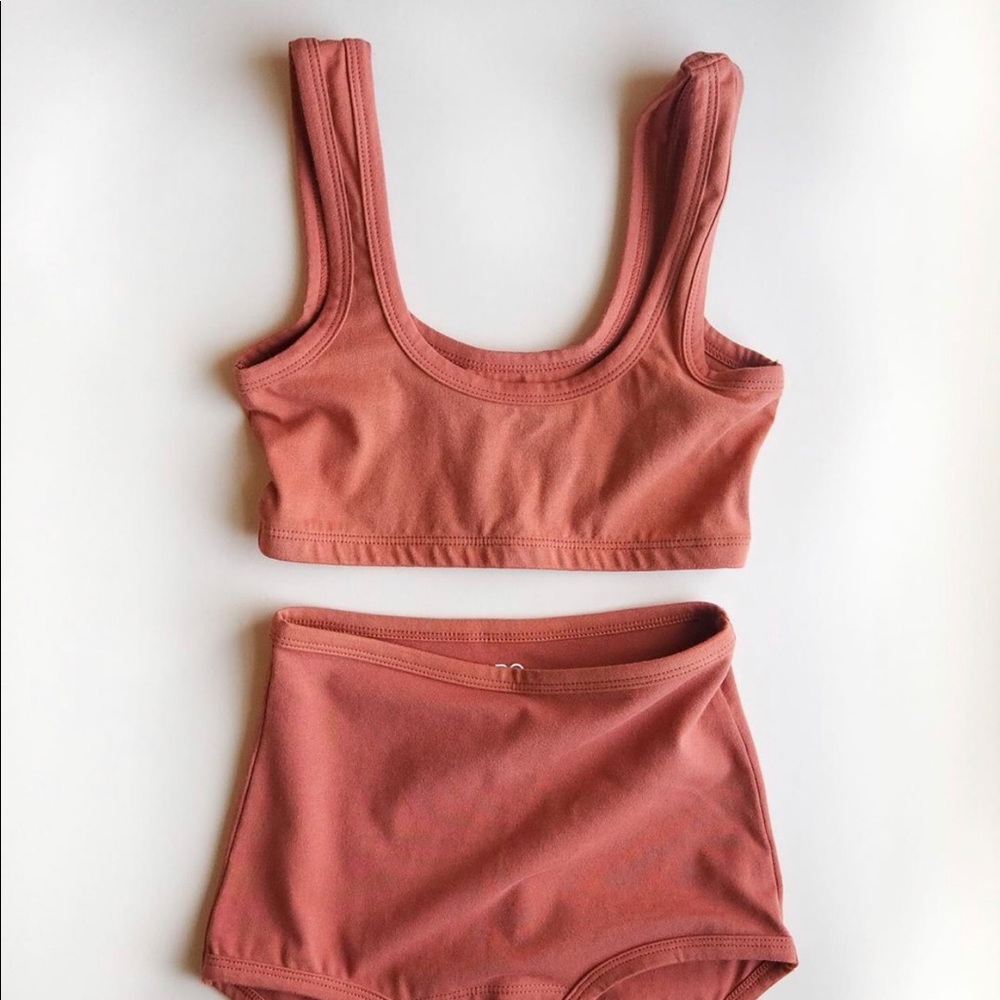 ARQ ShopArq Terra-cotta Wide Strap Bra